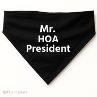 Mr. Hoa President USA-Made Doggie Bandana thumb 0