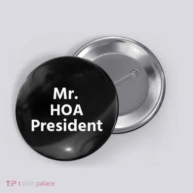 Mr. Hoa President Button