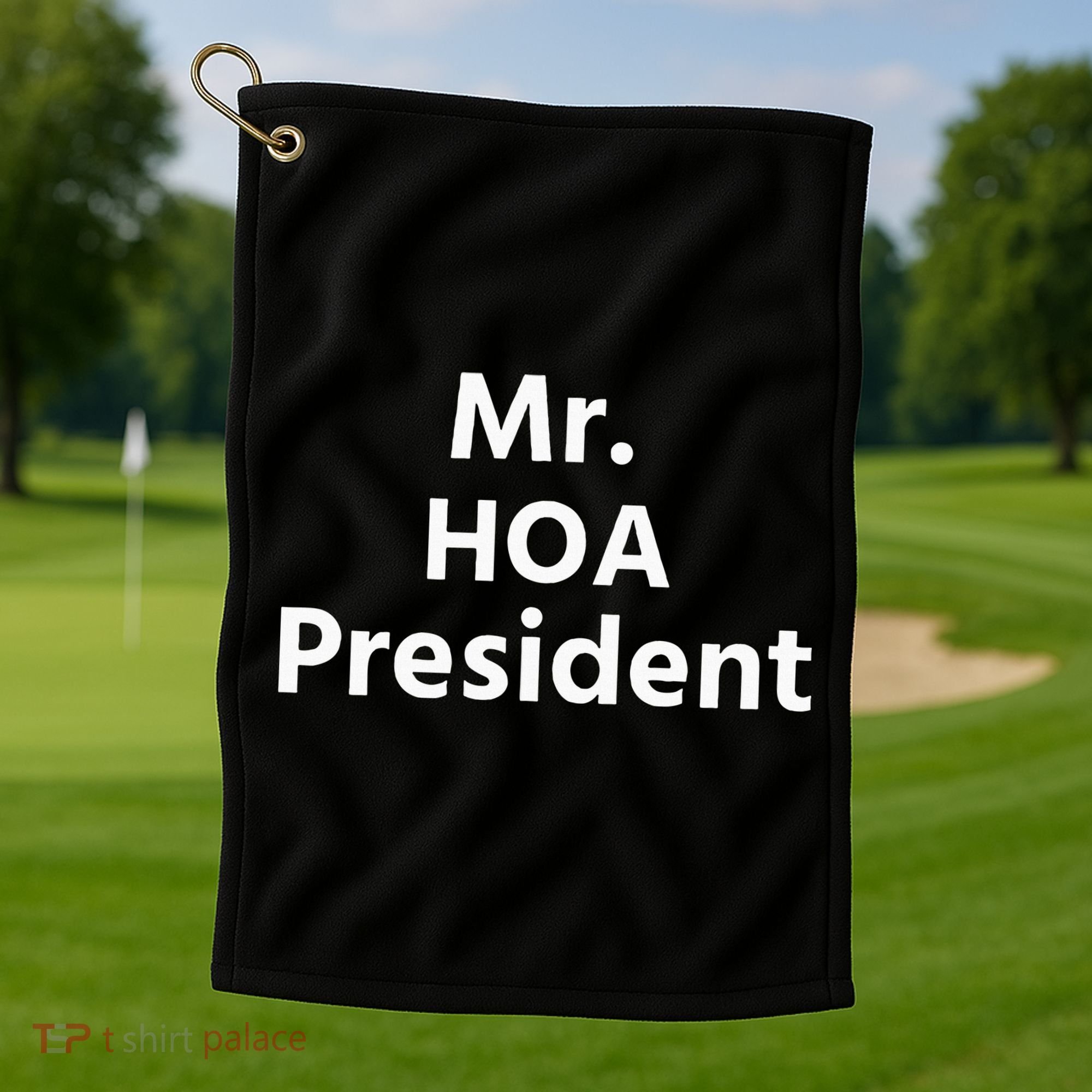Mr. Hoa President Golf Towel
