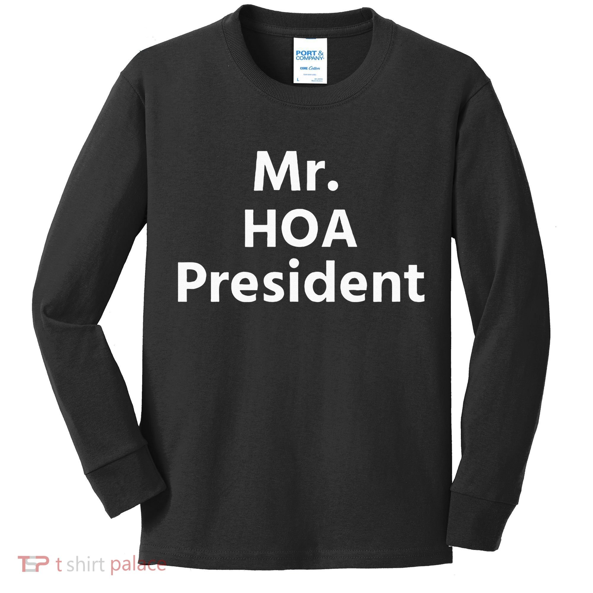 Mr. Hoa President Kids Long Sleeve Shirt