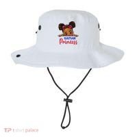 Melanin Haitian Princess Haiti Flag Bucket Hat thumb 0