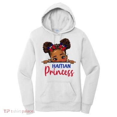 Melanin Haitian Princess Haiti Flag Women's Hoodie