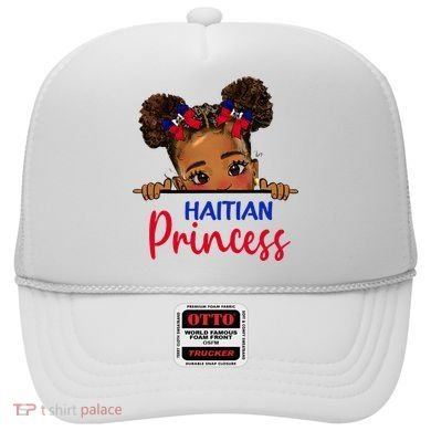 Melanin Haitian Princess Haiti Flag Hat