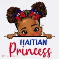 Melanin Haitian Princess Haiti Flag Tank Top thumb 6