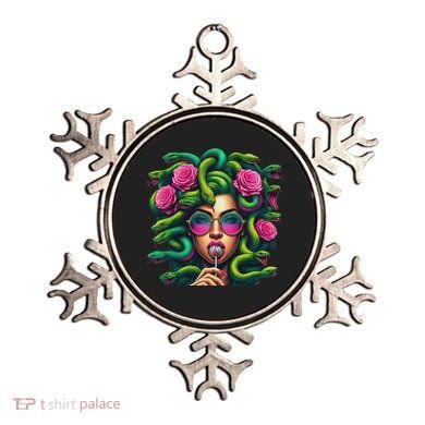 Medusa Hippie Psychedelic Snakes Greek Mythology Ornament