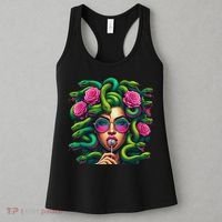 Medusa Hippie Psychedelic Snakes Greek Mythology Women's Tank Top thumb 3