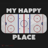 My Happy Place | Hockey, Figure & Speed Skating Rink Backpack thumb 2