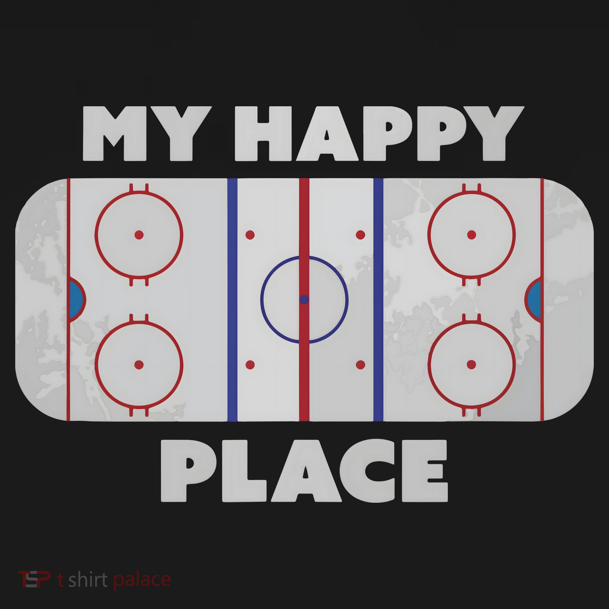 My Happy Place | Hockey, Figure & Speed Skating Rink Backpack
