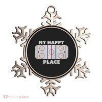 My Happy Place | Hockey, Figure & Speed Skating Rink Ornament thumb 0