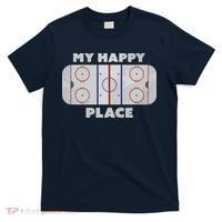 My Happy Place | Hockey, Figure & Speed Skating Rink T-Shirt thumb 0