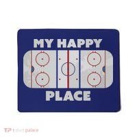 My Happy Place | Hockey, Figure & Speed Skating Rink Mousepad thumb 0