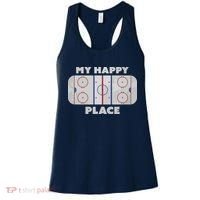 My Happy Place | Hockey, Figure & Speed Skating Rink Women's Tank Top thumb 0