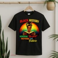 Melanin Honoring Past Inspiring Pride Book Black History T-Shirt thumb 2