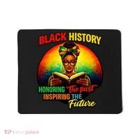 Melanin Honoring Past Inspiring Pride Book Black History Mousepad thumb 0