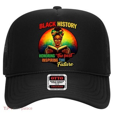 Melanin Honoring Past Inspiring Pride Book Black History Hat