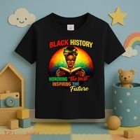 Melanin Honoring Past Inspiring Pride Book Black History Toddler T-Shirt thumb 3