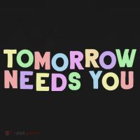 Mental Health Quote Tomorrow Needs You Women's Hoodie thumb 2