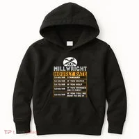 Millwright Hourly Rate Job Matching Millwright Kids Hoodie thumb 0