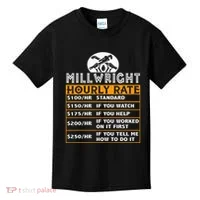 Millwright Hourly Rate Job Matching Millwright Kids T-Shirt thumb 0