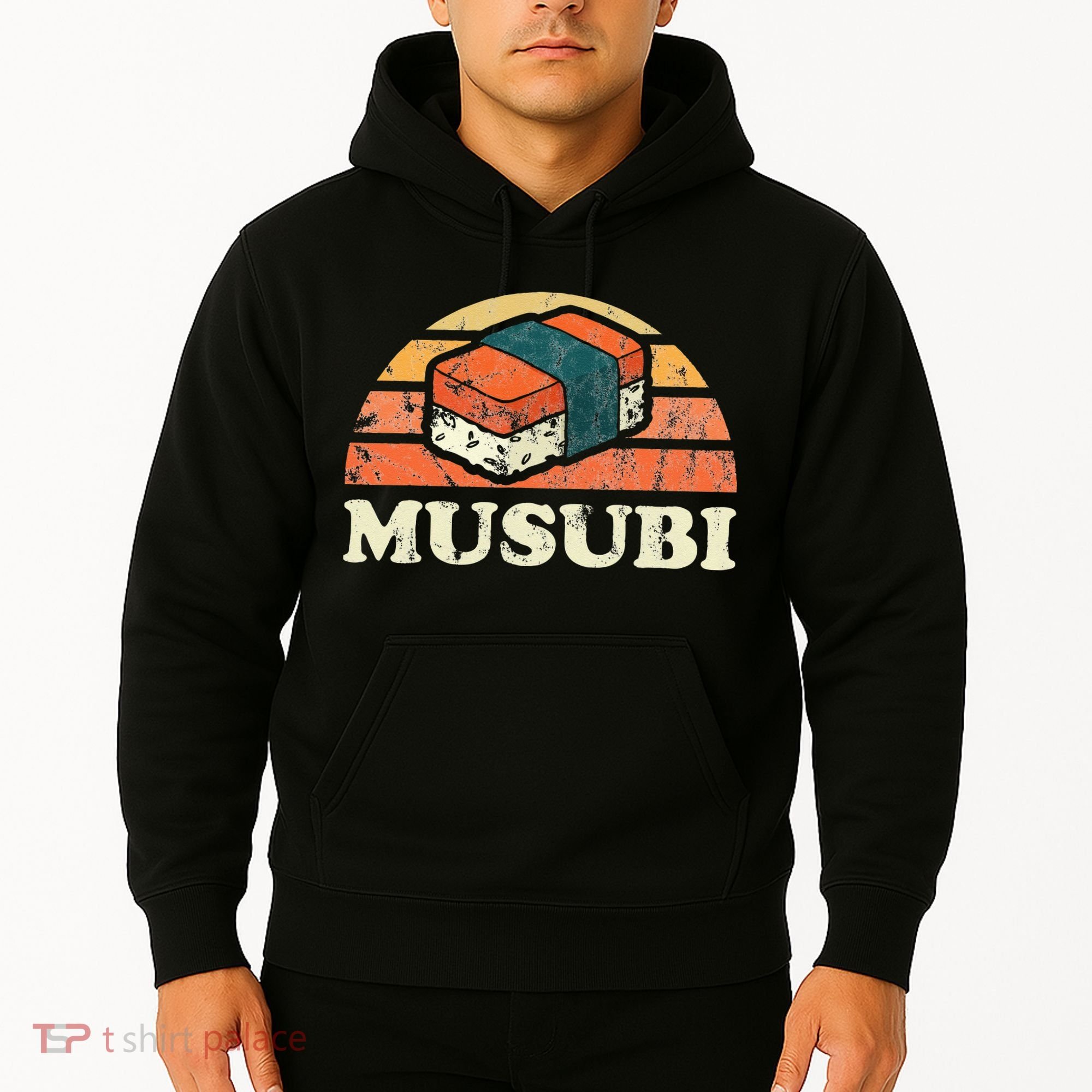 Musubi Hawaii Retro Style Hoodie