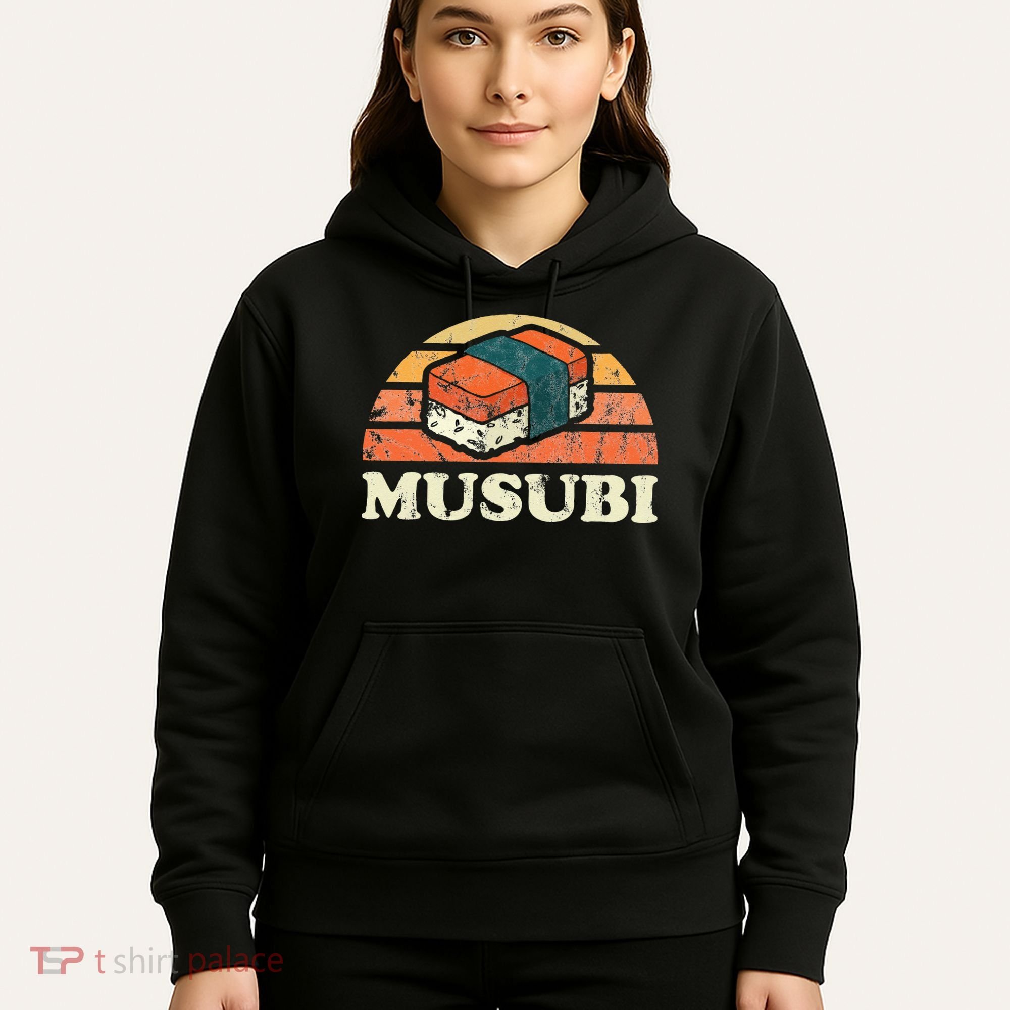 Musubi Hawaii Retro Style Hoodie
