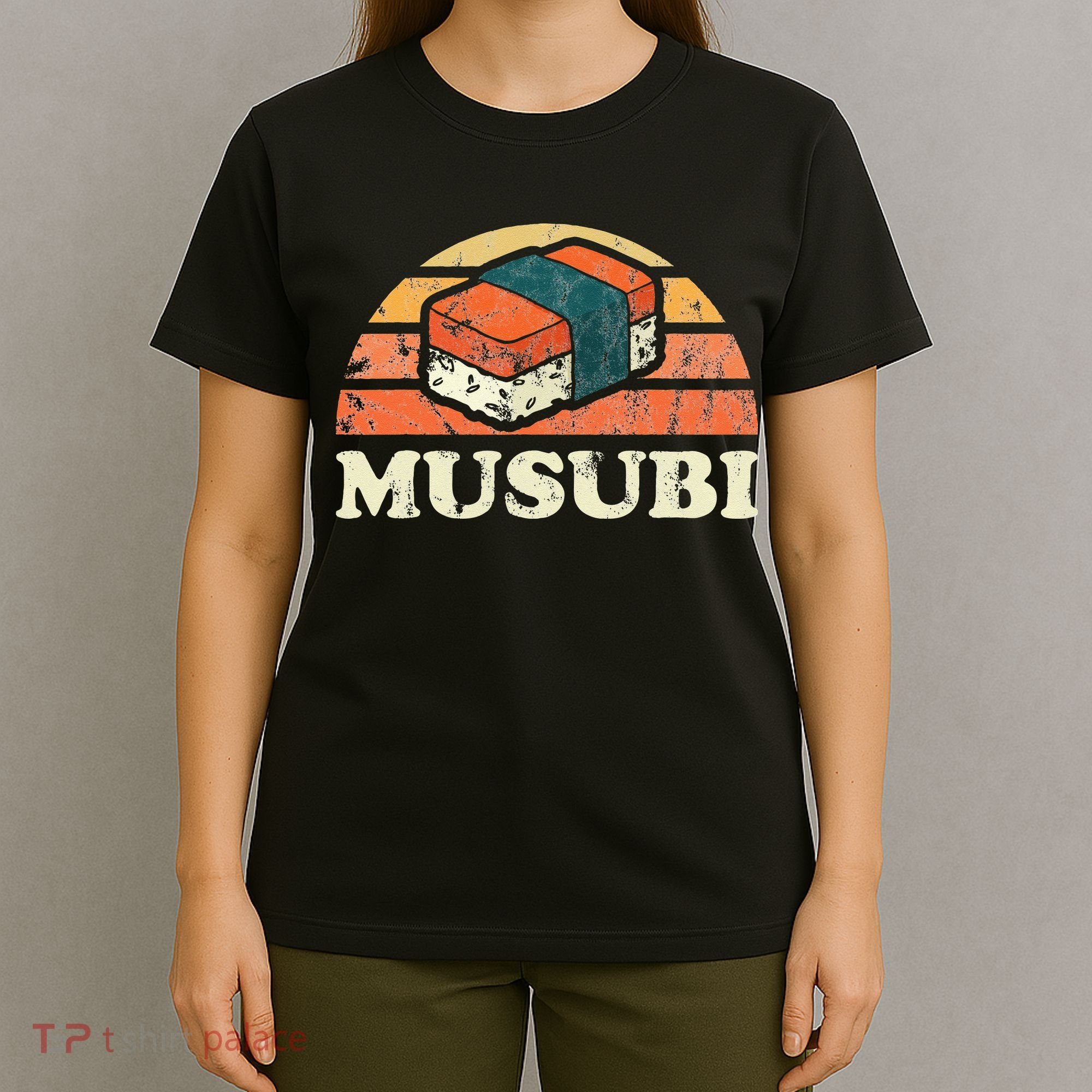 Musubi Hawaii Retro Style T-Shirt