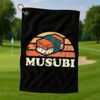 Musubi Hawaii Retro Style Golf Towel thumb 1