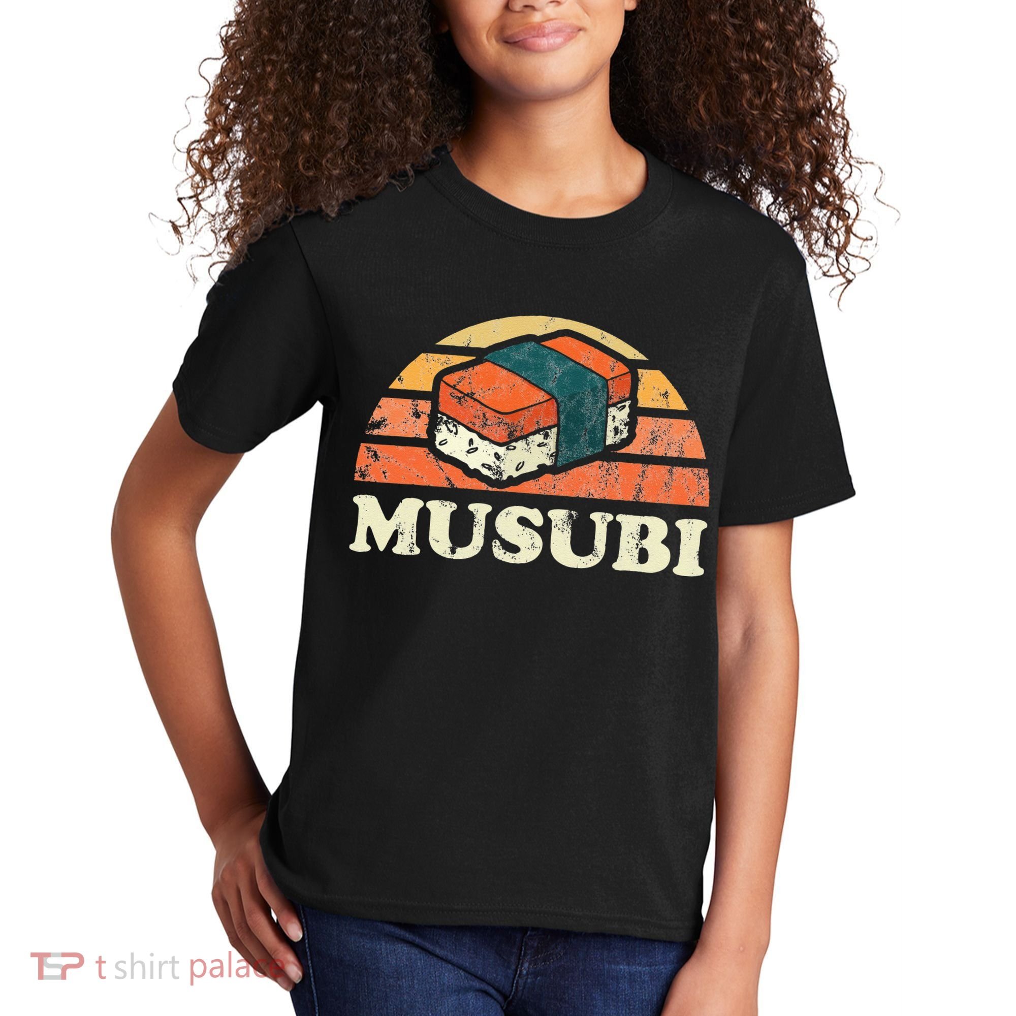 Musubi Hawaii Retro Style Kids T-Shirt