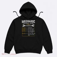 Mechanic Hourly Rate Car Mechatronics Engineer Profession Car Gift Hoodie thumb 0