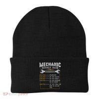 Mechanic Hourly Rate Car Mechatronics Engineer Profession Car Gift Beanie thumb 0