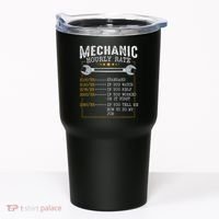 Mechanic Hourly Rate Car Mechatronics Engineer Profession Car Gift Tumbler thumb 0