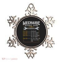Mechanic Hourly Rate Car Mechatronics Engineer Profession Car Gift Ornament thumb 0