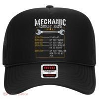 Mechanic Hourly Rate Car Mechatronics Engineer Profession Car Gift Hat thumb 0