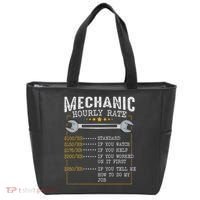 Mechanic Hourly Rate Car Mechatronics Engineer Profession Car Gift Tote Bag thumb 0
