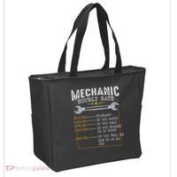 Mechanic Hourly Rate Car Mechatronics Engineer Profession Car Gift Tote Bag thumb 2