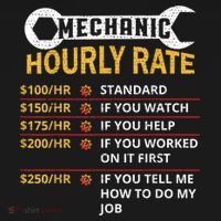 Mechanic Hourly Rate For Mechanic And Car Lover Doggie Tank thumb 4