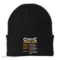 Mechanic Hourly Rate For Mechanic And Car Lover Beanie thumb 0