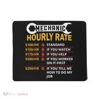 Mechanic Hourly Rate For Mechanic And Car Lover Mousepad thumb 0