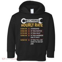 Mechanic Hourly Rate For Mechanic And Car Lover Toddler Hoodie thumb 0