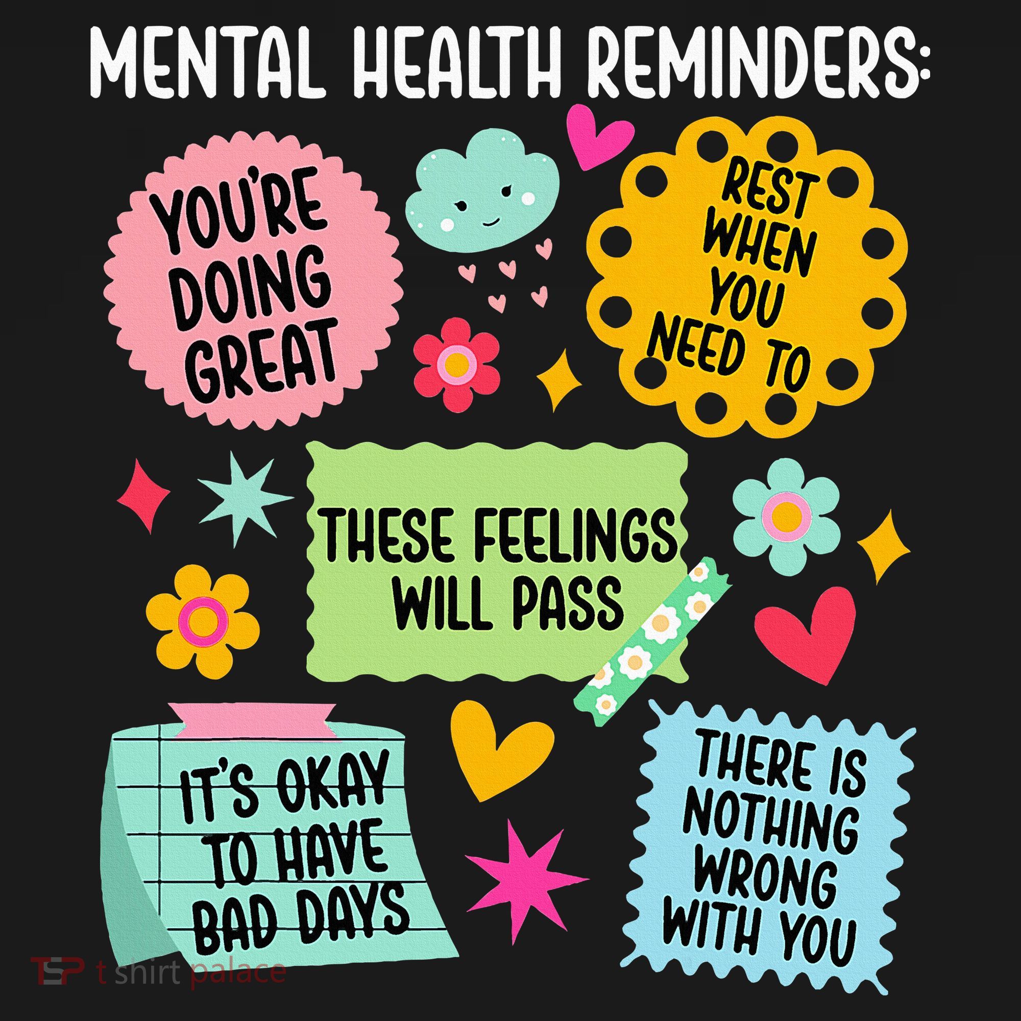Mental Health Reminders Mental Health Awareness Month Women's Tank Top