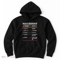 Machinist Hourly Rate Machining Hoodie thumb 0