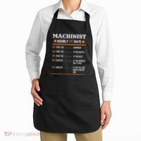 Machinist Hourly Rate Machining Apron thumb 2
