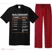 Machinist Hourly Rate Machining Pajama Set thumb 0
