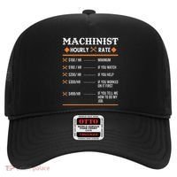 Machinist Hourly Rate Machining Hat thumb 0
