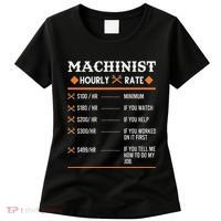 Machinist Hourly Rate Machining Women's T-Shirt thumb 0