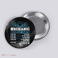 Mechanic Hourly Rate | Auto Mechanic Gifts Button thumb 0