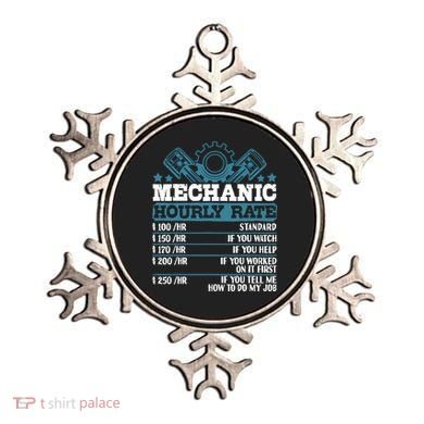 Mechanic Hourly Rate | Auto Mechanic Gifts Ornament