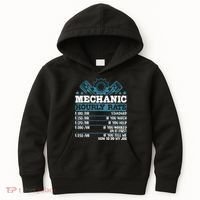 Mechanic Hourly Rate | Auto Mechanic Gifts Kids Hoodie thumb 0