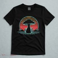 Mushroom Hunter Retro 80s Style Fungi Mycology Lover Gift T-Shirt thumb 5