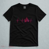 Motorcycle Heartbeat Sportbike Crotch Rocket T-Shirt thumb 5